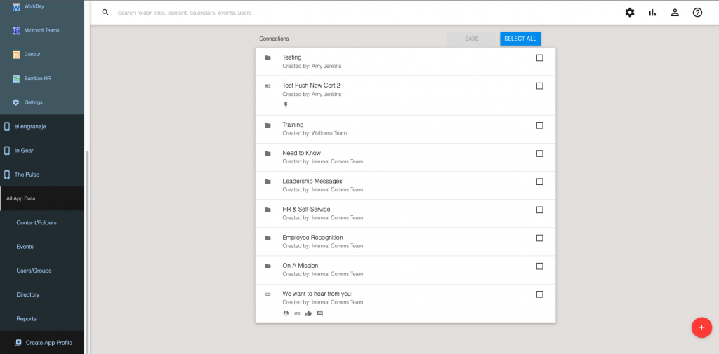 adding a new app profile step 1
